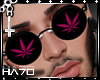 MALE PINK WEED GLASSES