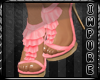 [IP] Ruffle Pink Heels