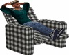 Buffalo Plad Recliner