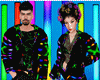Neon Jacke Couple Anim M