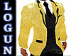 LG1 Yellow Sequin Suit