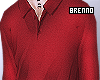! B. Sweater Red