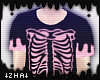 |Z|Pink Black Cage Bones