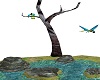 Animated Parrot tree