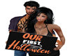 Our First Halloween Pose