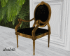 Black Baroque Chair