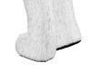 White Fur Boots