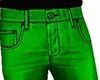 Green men's trousers