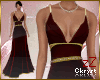 cK Georgia Gown Burgundy