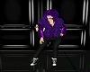 Club Fur Coat Purple V1