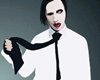 <Marilyn Manson poster>
