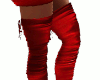 Red Corset Boots