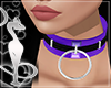 Necklace purple