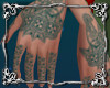 Woad Mehndi Tattoo Hands
