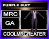 PURPLE SUIT