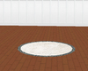 Bone Floral Round Rug