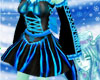 Blue Lolita rave dress