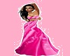 pink icing long dress