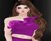 Casual Dress Full Violet