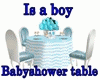 GM's Babyshower table B