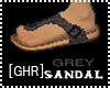GREY sandal