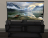 Black TV Stand