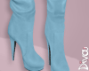 D♔Baby Blue Aria Boots