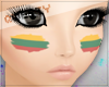 !Q! Lithuania Face Paint