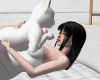 Animation Cat w/ Pillow