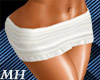 [MH] White Skirt
