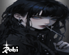 Anime Dark Girl Cutout