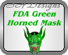 Green Dragon Mask Fem