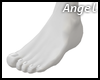 ~A~ White Nail Feet