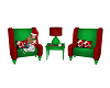 Christmas Coffee Chairs