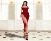Dark Red Dress