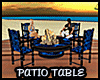!ME BLUE PATIO TABLE