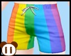 *Y* Rainbow Shorts