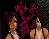 ~JAC~BLK&RED~SPARKLE~