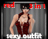 Full Sexy Red Outfits