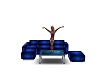 Blue dance couch