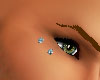 *Diamond Eyelid Piercing