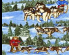 CHRISTMAS DOG SLEIGH