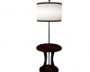 Round endtable w/Lamp