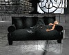 Black Leather Couch