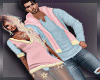 Pastel Couple Sweater /M
