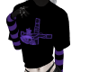 Purple Black Unholy Top