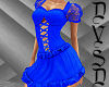 Corset Dress in Blue