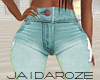 Lace Jeans - Seaglass