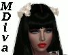 (MDiva) White Hair Roses