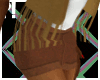 P! BrownFringe Waistcoat